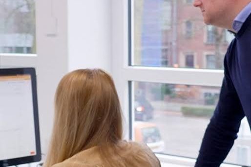 Narrowcasting-scherm ingericht door enVisual